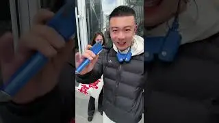 街头搞笑逗妹子