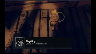 Bendy and the Dark Revival (BATDR) SUPER SECRET EASTER EGG - Plaything Achievement Guide