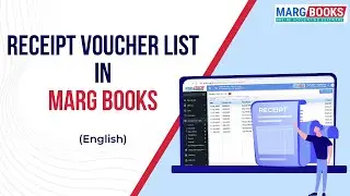 Receipt Voucher List [English] | Marg Books | ONLINE Accounting Software