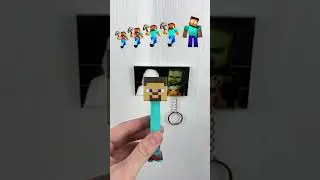 MINECRAFT STEVE EDITION: WAIT FOR THE LAST ONE! 🤩❤️ #minecraft