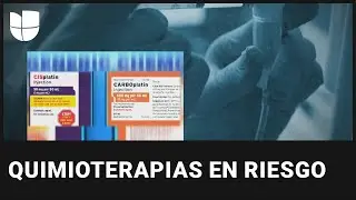 Escasean medicamentos de quimioterapias en EEUU: varios pacientes con cáncer se han visto afectados