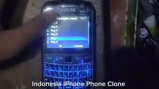 $48.00 Tiphone T89 Blackberry bold Fake (Indonesia Phone)-Full Demo Review 