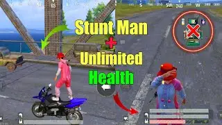 Stunt Man plus Unlimited Health Glitch in Flora Menace New Mode PUBG Mobile