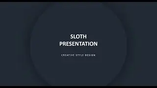 Powerpoint - Sloth Slide