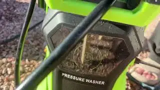 QIOMALA Electric Pressure Washer, 5500 PSI 3 8 GPM Adjustable Touch Screen, Foam Cannon for Car Pati