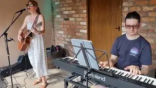 Our piano and vocal duo performing at a recent wedding fair at Blakelands Country House. 