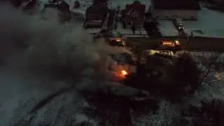 House Fire in Avoca, NY