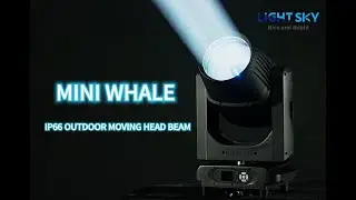 MINIWHALE:IP66 OUTDOOR MOVING HEAD BEAM