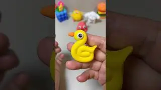 Beautiful Duck 🦆 Clay Art | Cute Clay Craft Ideas #clayart