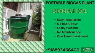 Easy Installation | No Maintenance | Waste To Energy | Completely Portable | Biogas In Kerala