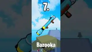 Top Ten Best Guns For PVP In Blox Fruits 2025