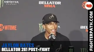 Jaylon Bates | Bellator 261 | Post-Fight Press Conference