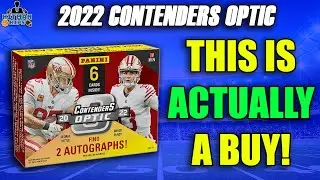 THIS IS ACTUALLY A BUY! 2022 Contenders Optic Hobby Box
