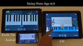 Stickey Notes app v6.0 demonstration