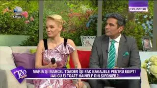 Teo Show (15.05.2017) - Maria si Marcel Toader pleaca din tara!