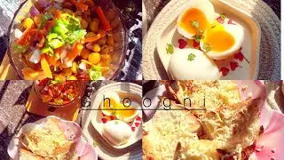 &ldquo;Winter morning plate: Ghoogni + Half Boiled Eggs + Pawruti 😍✨&rdquo;