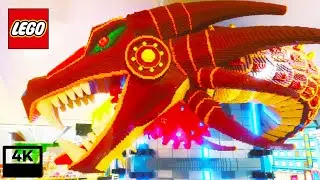 ⁴ᴷ⁶⁰ LEGO Store Nanjing Street 南京路步行街, Shanghai, China (July 17, 2020)
