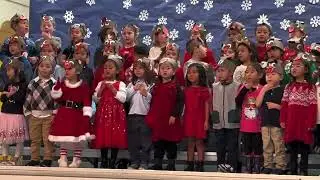 Aubrey School TK Winter Sing Along 2025 part 2