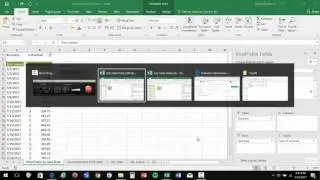 MS Excel PivotTable Example 1