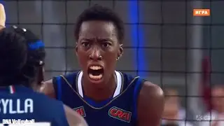 เปาล่า อีโกนู vs โปแลนด์ ชิงแชมป์ยุโรป 2019 Paola Egonu vs poland cev volleyball championship