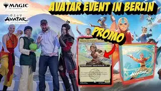MTG Avatar The Last Airbender Ich war beim PRERELEASE EVENT in Berlin im LEVEL - Katara Promo Karte