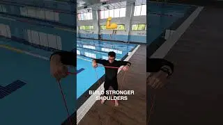 Resistance Band Shoulder Workout to Swim Freestyle Faster