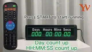 Day Countdown, Multi-function, Green Led Tube, Premium Appearance, Edit Function Showcase