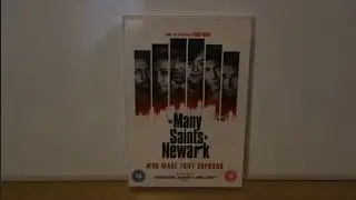 Распаковка DVD &laquo;Множественные святые Ньюарка&raquo; (Великобритания)