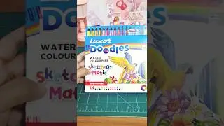 Luxor doodles coloring pen #cute #stationery #asmr #shorts #luxor
