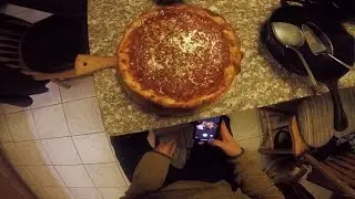 Making Chicago Deep-Dish Pizza POV | First Person Cooking