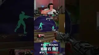Tarik cant believe what happen last round MIBR vs 100 THIEVES #shorts