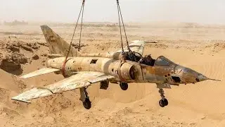 RESTORATION: Abandoned US Fighter Jet Found in Desert - Full Recovery and Flight - Deep Sea Giants