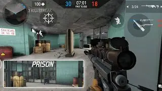 Prison Map In Bullet Force Full Gameplay 60 FPS (2025)