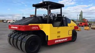 COMPACTADOR NEUMATICO DYNAPAC CP274 Año 2012