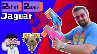 NERF MOD: BuzzBee Jaguar into a POCKET NERF SHOTGUN! | 2-Shot Tuesdays