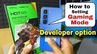 Как настроить игровой режим разработчика на Infinix hot 60i