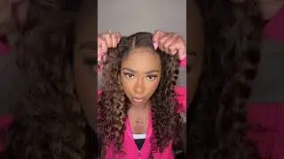 Luvme Hair Glueless Closure 7x6 HD Lace Long Curly  Highlight Wig  #wigs  #luvmehair #closurewig
