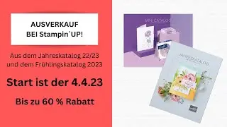Auslauflisten zum Jahreskatalog 22/23 und Minikatalog 2023 von Stampin`UP!