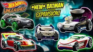 HOT WHEELS UNLEASHED! NEW BATMAN EXPANSION CAR REVIEWS! (EXTREME DIFFICULTY!)