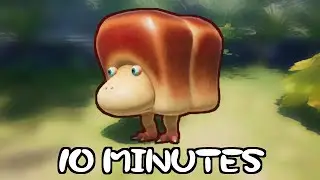 The Giant Breadbug for 10 minutes (Pikmin 4)