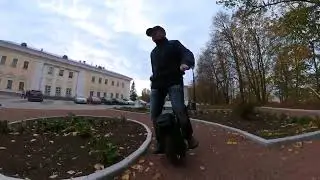 #euc #begodemaster #insta360  осенние покатушки в городе у моря Силламяэ