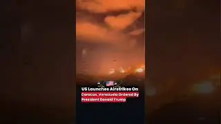 US Launches Airstrikes on Venezuela 🦅 #airstrike #capture #peacefuluses #usa #usarmy #power