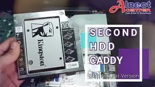 Pemasangan Second HDD Caddy Slim