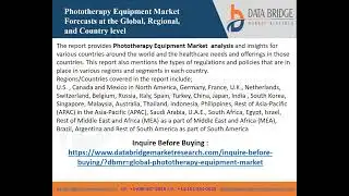 phototherapy equipment market