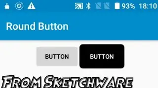 Round Corner Button in Sketchware App