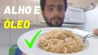 MACARRÃO ALHO E ÓLEO | RECEITA DE MACARRÃO | COZINHANDO COM CB #05