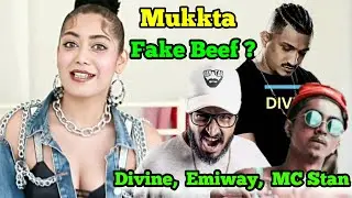 Mukkta Reply to Divine & Talking about Emiway & Divine Beef | Mukkta & MC Stan Dating? Lil Golu Live