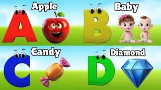 ABC Phonics Song - Toddler Learning Video Songs , A for Apple , Nursery Rhymes , Alphabet song