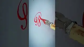 Copperplate letter 'A' | how to write A | beautiful nib #shorts #calligraphy #nib #trending #viral