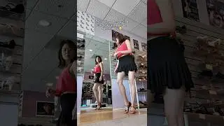 See my other videos on fit and options! #ballroomdance #latinballroom #danceshoes #dancejourney